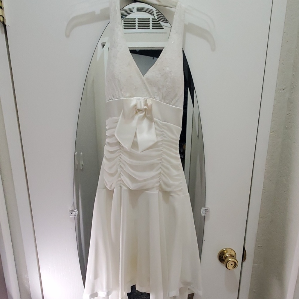 White dress